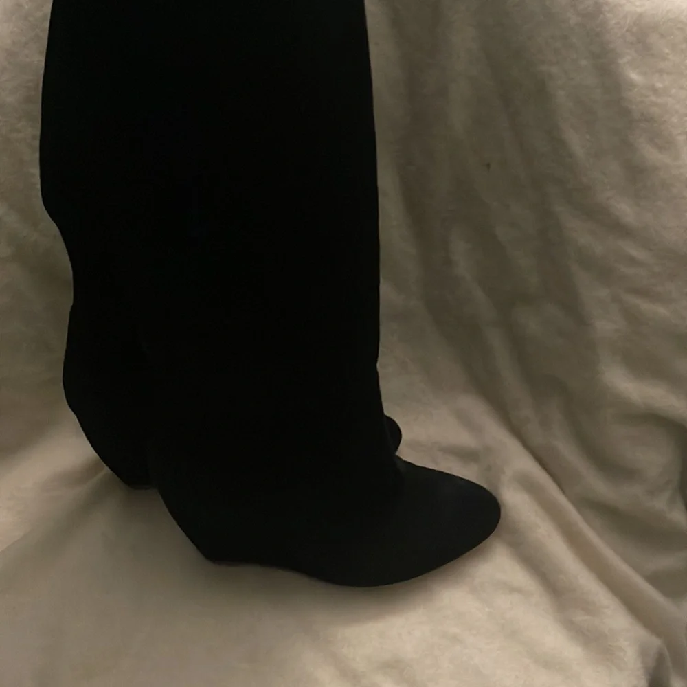 Rupert Sanderson suede knee high boots - Picture 4 of 8